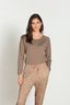 Tina Long Sleeve Top Little Sumo Stripe Sand