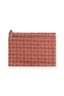 Set/2 Tea Towels Blooming Tales Bustani-Pashmina Dark Red