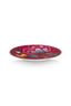 Cake Plate Blooming Tales Fantasy Dark Red 17cm