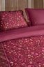 Duvet Cover Set Flora Bangalore Dark Pink