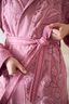 Bathrobe Jasmin Jacquard Light Pink