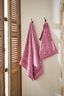 Guesttowel Set/3 Jasmin Jacquard Light Pink 30x50cm