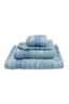 Washcloth Set/3 Jasmin Jacquard Light Blue 16x22cm