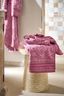 Bath Towel Jasmin Jacquard Light Pink 55x100cm