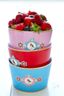 Bowl Love Birds Medallion Red 15cm