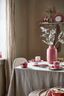Mini Cake Tray o/f Love Birds Stripes Red-Pink 24cm