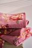 Guesttowel Set/3 Secret Garden Mauve 30x50cm