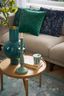 Metal Vase Dark Green 40cm