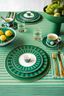 Plate Love Birds Emerald 21cm