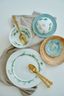 Plate Jolie Dots Gold 26.5cm