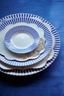 Plate Royal Stripes Blue 17cm