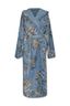 Bathrobe Secret Garden Blue